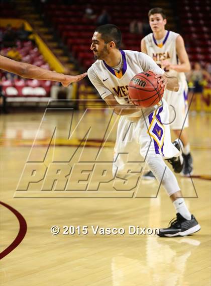 Thumbnail 3 in Desert Vista vs. Mesa (AIA Division 1 Quarterfinal) photogallery.