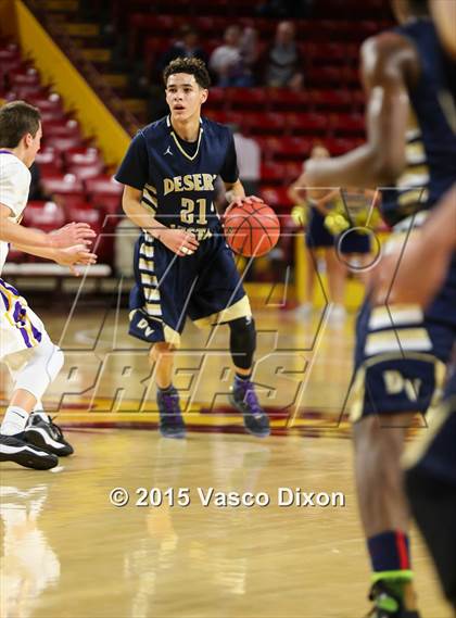 Thumbnail 2 in Desert Vista vs. Mesa (AIA Division 1 Quarterfinal) photogallery.