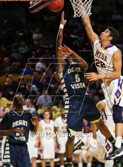 Thumbnail 2 in Desert Vista vs. Mesa (AIA Division 1 Quarterfinal) photogallery.