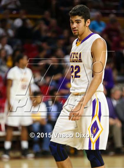 Thumbnail 3 in Desert Vista vs. Mesa (AIA Division 1 Quarterfinal) photogallery.
