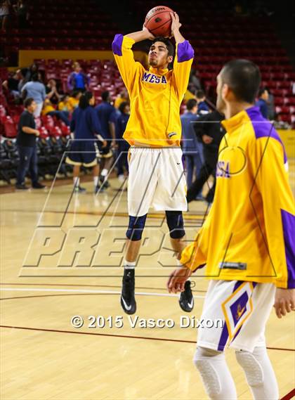 Thumbnail 3 in Desert Vista vs. Mesa (AIA Division 1 Quarterfinal) photogallery.