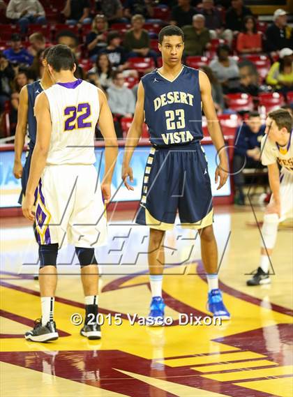 Thumbnail 2 in Desert Vista vs. Mesa (AIA Division 1 Quarterfinal) photogallery.