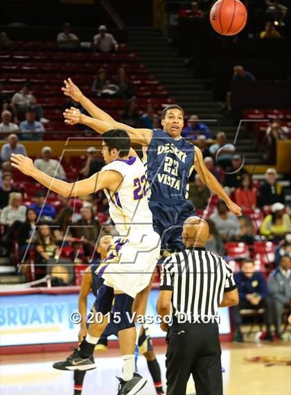 Thumbnail 1 in Desert Vista vs. Mesa (AIA Division 1 Quarterfinal) photogallery.