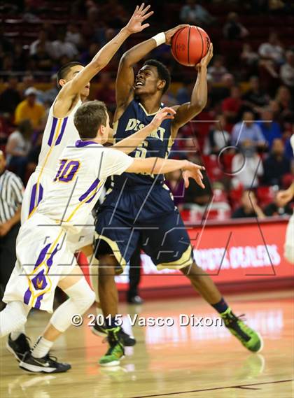 Thumbnail 3 in Desert Vista vs. Mesa (AIA Division 1 Quarterfinal) photogallery.