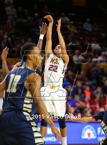 Thumbnail 3 in Desert Vista vs. Mesa (AIA Division 1 Quarterfinal) photogallery.
