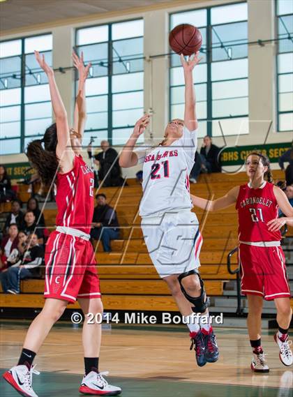 Thumbnail 3 in Redondo Union vs Carondelet (Santa Barbara Tournament of Champions) photogallery.
