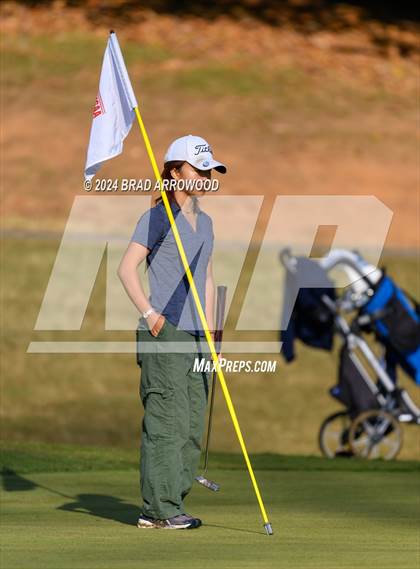 Thumbnail 1 in NCHSAA 1A/2A Girls Golf Finals (Day 1) photogallery.