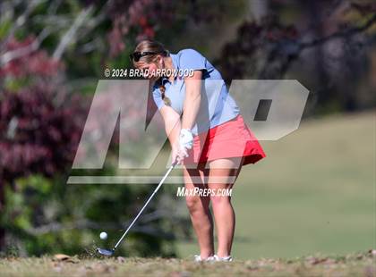 Thumbnail 3 in NCHSAA 1A/2A Girls Golf Finals (Day 1) photogallery.