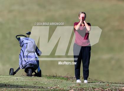 Thumbnail 1 in NCHSAA 1A/2A Girls Golf Finals (Day 1) photogallery.
