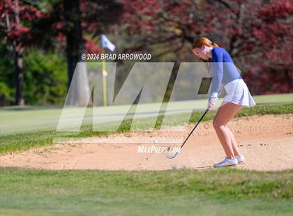 Thumbnail 1 in NCHSAA 1A/2A Girls Golf Finals (Day 1) photogallery.