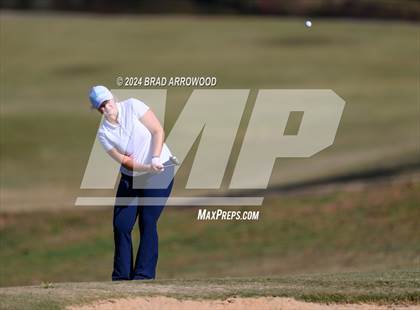 Thumbnail 1 in NCHSAA 1A/2A Girls Golf Finals (Day 1) photogallery.