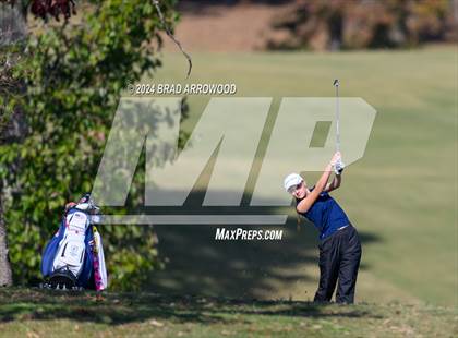 Thumbnail 1 in NCHSAA 1A/2A Girls Golf Finals (Day 1) photogallery.