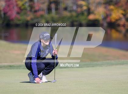 Thumbnail 3 in NCHSAA 1A/2A Girls Golf Finals (Day 1) photogallery.