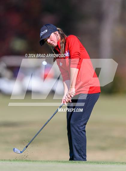 Thumbnail 2 in NCHSAA 1A/2A Girls Golf Finals (Day 1) photogallery.