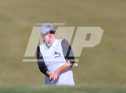 Thumbnail 3 in NCHSAA 1A/2A Girls Golf Finals (Day 1) photogallery.