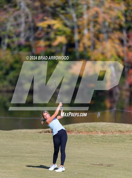 Thumbnail 1 in NCHSAA 1A/2A Girls Golf Finals (Day 1) photogallery.