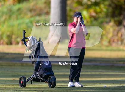 Thumbnail 1 in NCHSAA 1A/2A Girls Golf Finals (Day 1) photogallery.