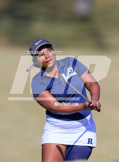 Thumbnail 1 in NCHSAA 1A/2A Girls Golf Finals (Day 1) photogallery.