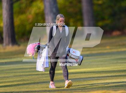 Thumbnail 3 in NCHSAA 1A/2A Girls Golf Finals (Day 1) photogallery.