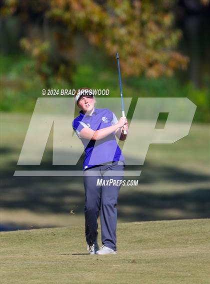 Thumbnail 1 in NCHSAA 1A/2A Girls Golf Finals (Day 1) photogallery.