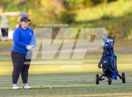 Thumbnail 1 in NCHSAA 1A/2A Girls Golf Finals (Day 1) photogallery.