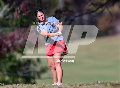 Thumbnail 1 in NCHSAA 1A/2A Girls Golf Finals (Day 1) photogallery.