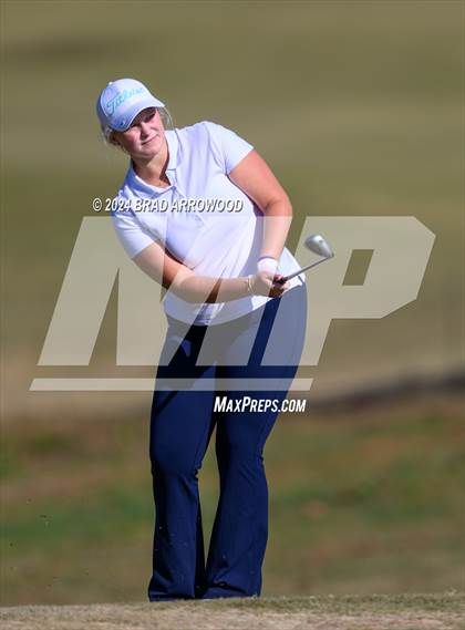 Thumbnail 3 in NCHSAA 1A/2A Girls Golf Finals (Day 1) photogallery.