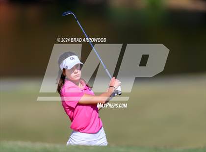 Thumbnail 2 in NCHSAA 1A/2A Girls Golf Finals (Day 1) photogallery.