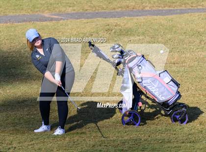 Thumbnail 1 in NCHSAA 1A/2A Girls Golf Finals (Day 1) photogallery.