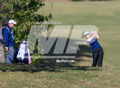 Thumbnail 2 in NCHSAA 1A/2A Girls Golf Finals (Day 1) photogallery.