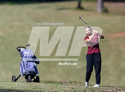 Thumbnail 2 in NCHSAA 1A/2A Girls Golf Finals (Day 1) photogallery.