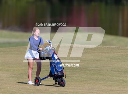 Thumbnail 2 in NCHSAA 1A/2A Girls Golf Finals (Day 1) photogallery.