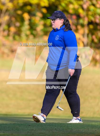 Thumbnail 2 in NCHSAA 1A/2A Girls Golf Finals (Day 1) photogallery.