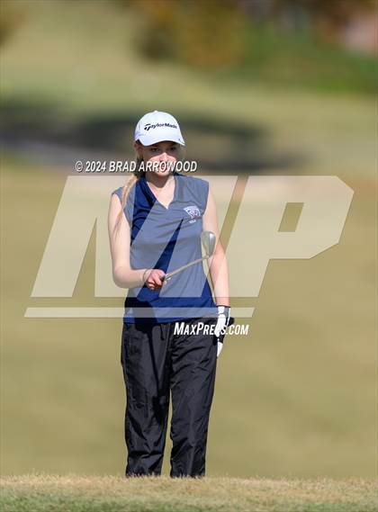 Thumbnail 2 in NCHSAA 1A/2A Girls Golf Finals (Day 1) photogallery.