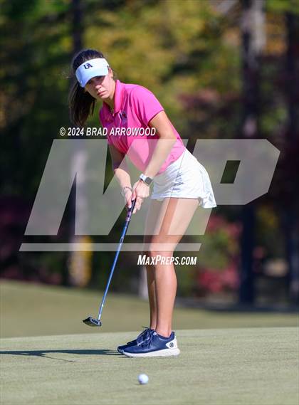 Thumbnail 3 in NCHSAA 1A/2A Girls Golf Finals (Day 1) photogallery.