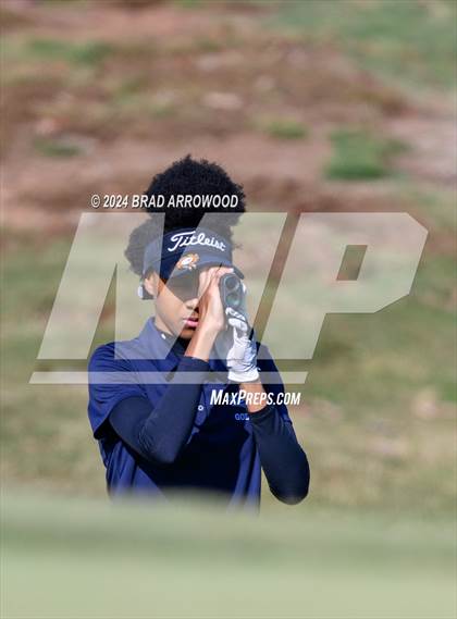 Thumbnail 2 in NCHSAA 1A/2A Girls Golf Finals (Day 1) photogallery.
