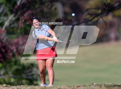 Thumbnail 2 in NCHSAA 1A/2A Girls Golf Finals (Day 1) photogallery.