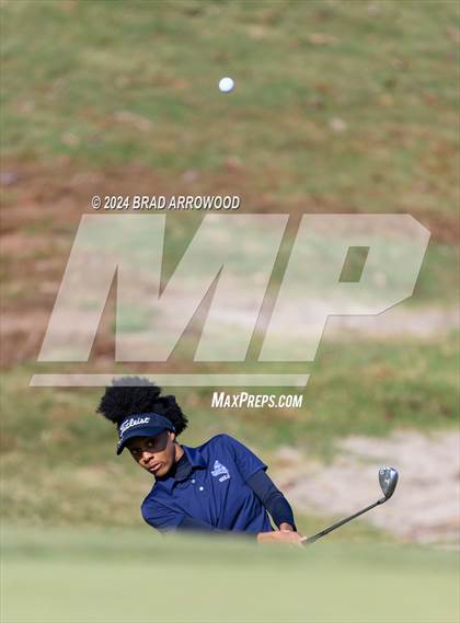 Thumbnail 1 in NCHSAA 1A/2A Girls Golf Finals (Day 1) photogallery.