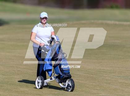Thumbnail 3 in NCHSAA 1A/2A Girls Golf Finals (Day 1) photogallery.