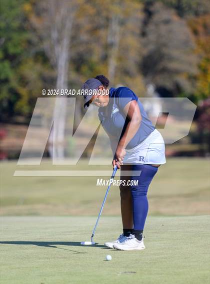 Thumbnail 1 in NCHSAA 1A/2A Girls Golf Finals (Day 1) photogallery.