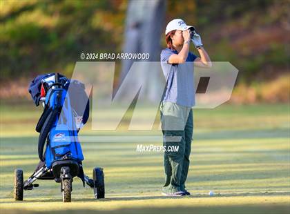 Thumbnail 2 in NCHSAA 1A/2A Girls Golf Finals (Day 1) photogallery.