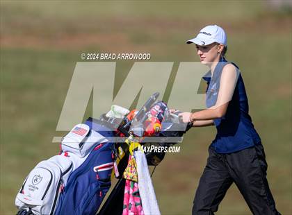 Thumbnail 3 in NCHSAA 1A/2A Girls Golf Finals (Day 1) photogallery.