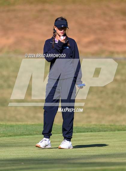 Thumbnail 3 in NCHSAA 1A/2A Girls Golf Finals (Day 1) photogallery.