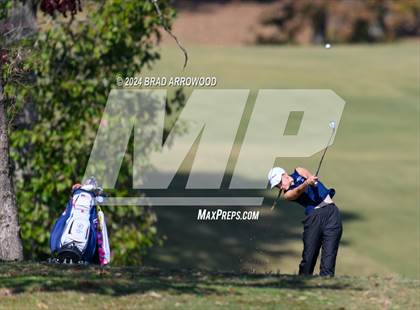 Thumbnail 3 in NCHSAA 1A/2A Girls Golf Finals (Day 1) photogallery.