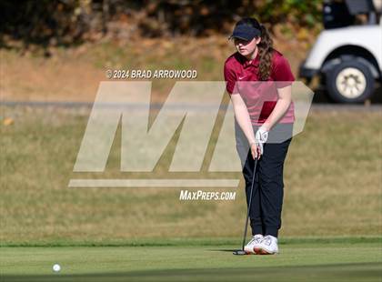 Thumbnail 3 in NCHSAA 1A/2A Girls Golf Finals (Day 1) photogallery.