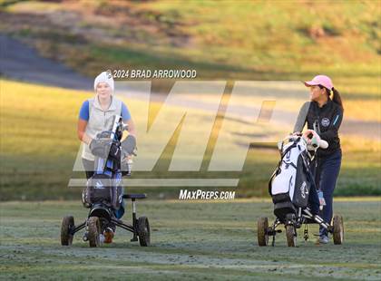 Thumbnail 2 in NCHSAA 1A/2A Girls Golf Finals (Day 1) photogallery.