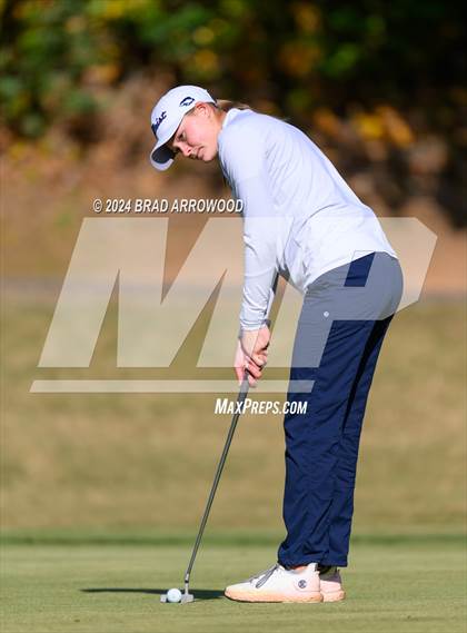 Thumbnail 1 in NCHSAA 1A/2A Girls Golf Finals (Day 1) photogallery.