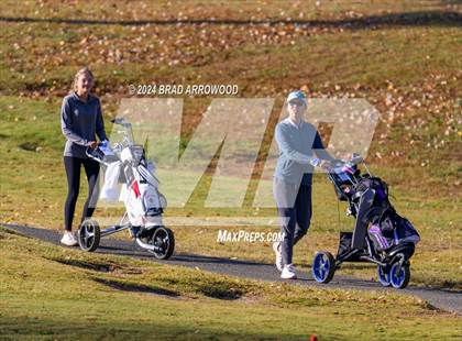 Thumbnail 3 in NCHSAA 1A/2A Girls Golf Finals (Day 1) photogallery.