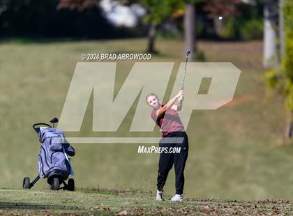Thumbnail 1 in NCHSAA 1A/2A Girls Golf Finals (Day 1) photogallery.