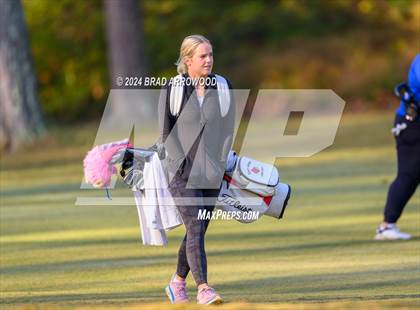 Thumbnail 1 in NCHSAA 1A/2A Girls Golf Finals (Day 1) photogallery.